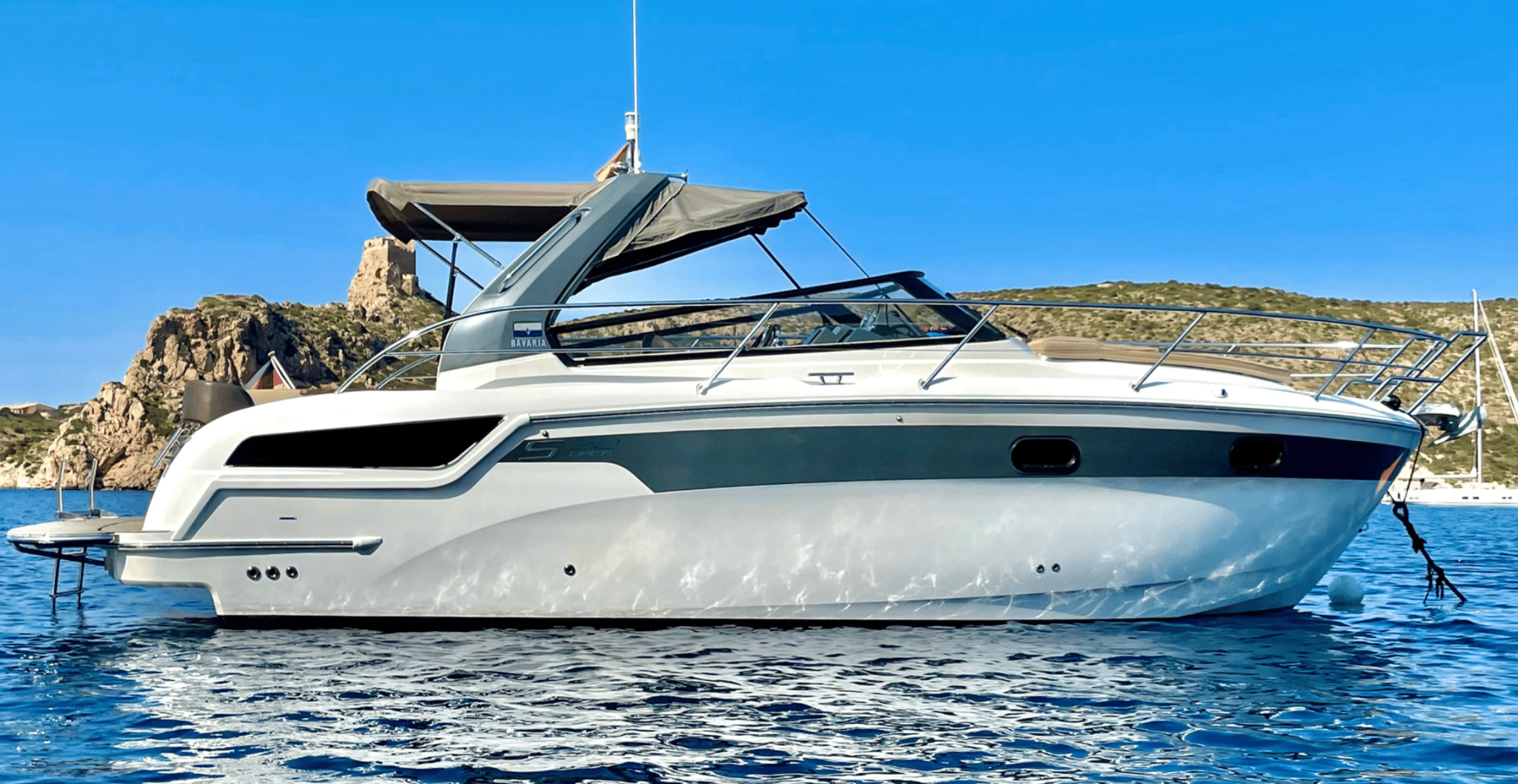 Bavaria 30 speedboat hire Mallorca